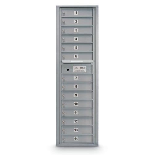 CAD Drawings American Postal Manufacturing Co. 14 Door Standard 4C Mailbox